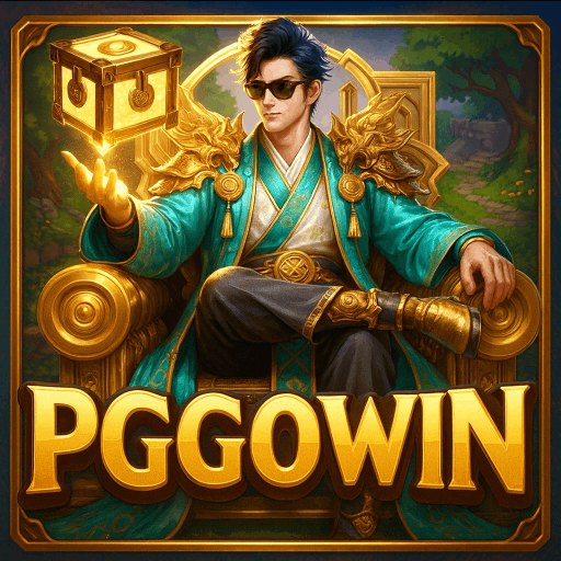 Imagem promocional da PGGOWIN mostrando a plataforma e suas vantagens